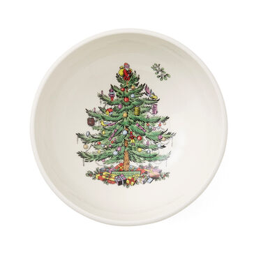 Spode Christmas Tree Wreath Medium Bowl Spode Christmas Tree Wreath Medium Bowl